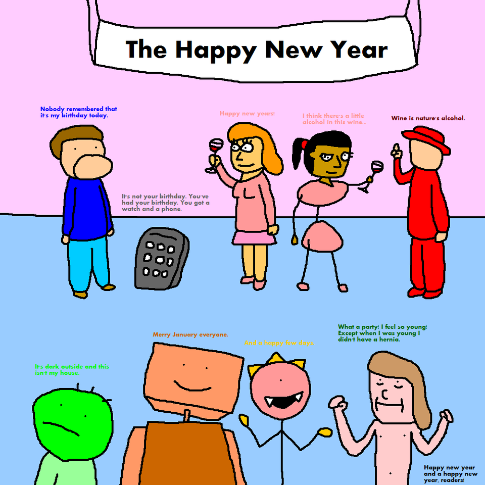 Happy New Strip