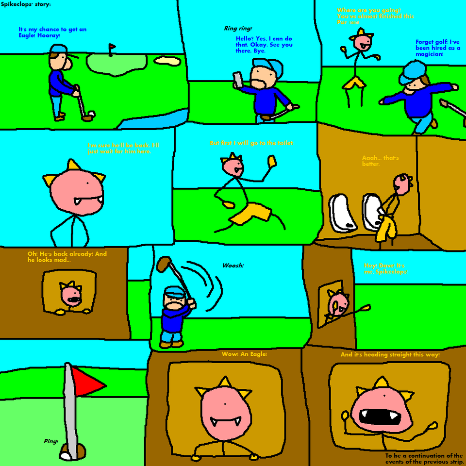 Just a Strip About a Strip About Golf