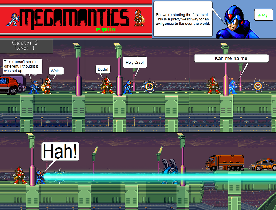 Megamantics #47 - Chapter 2 - Level 1