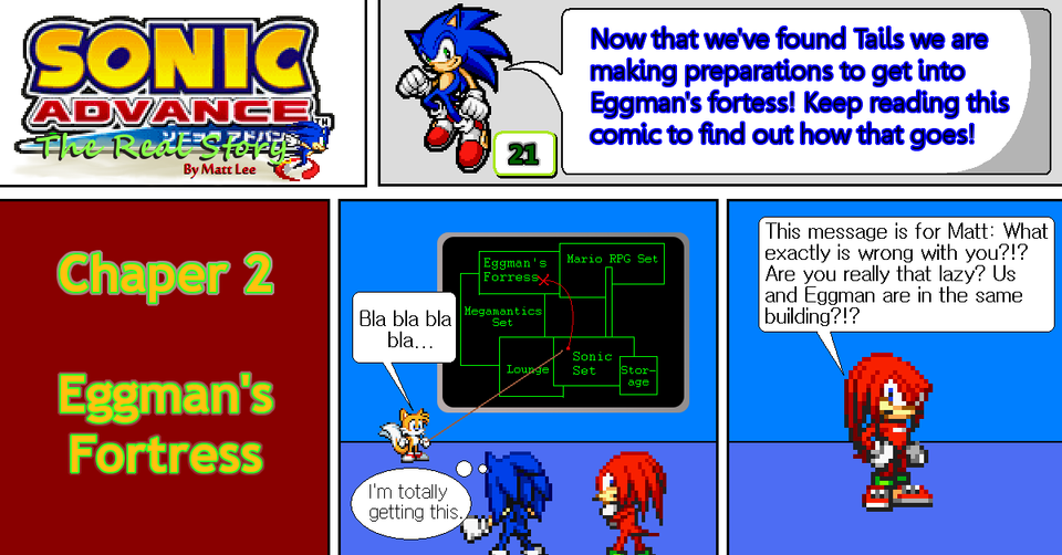 #21 - Chapter 2 - Eggman's Fortress