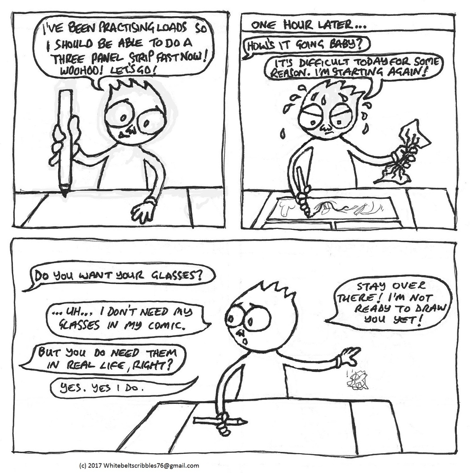 Comic 2. Think first.