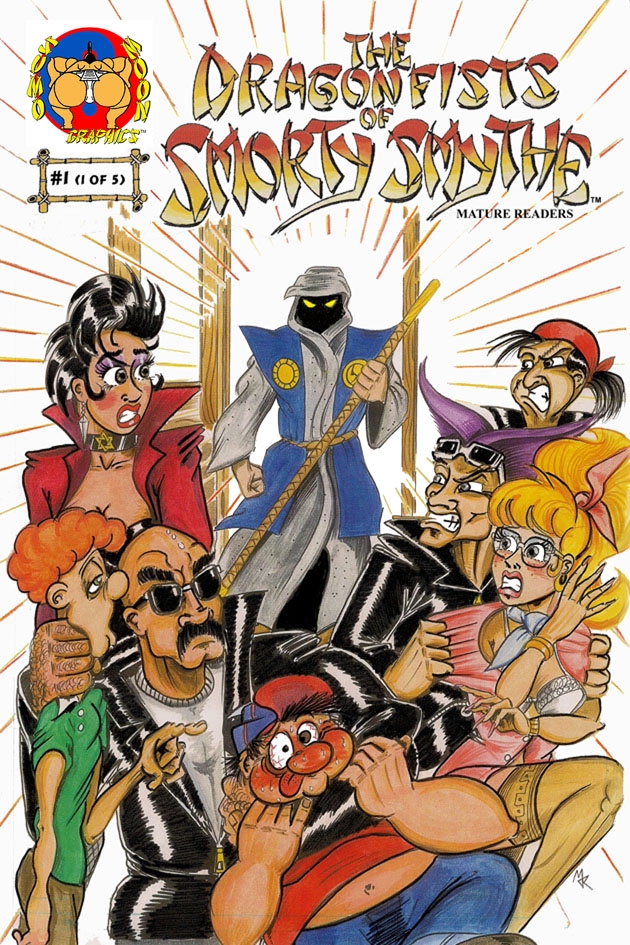 The Dragon Fists of Smorty Smythe #1 (cover)