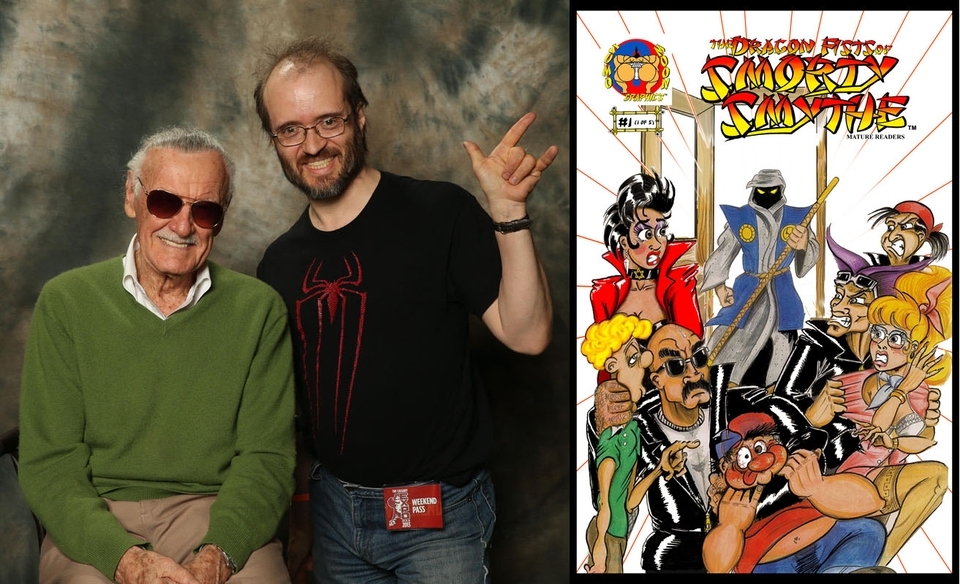 Emjar meets Stan Lee again...and he likes Smorty Smythe!