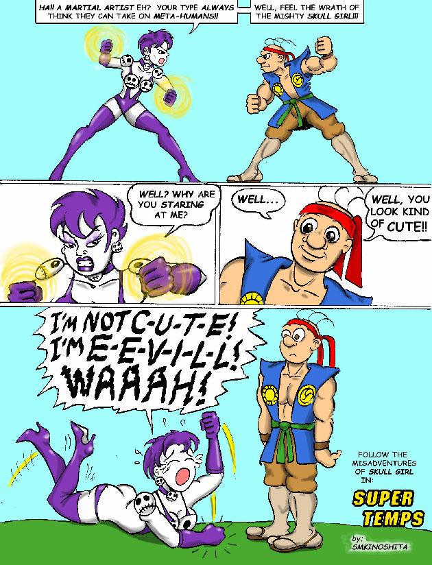 Smorty Smythe vs. Skull Girl