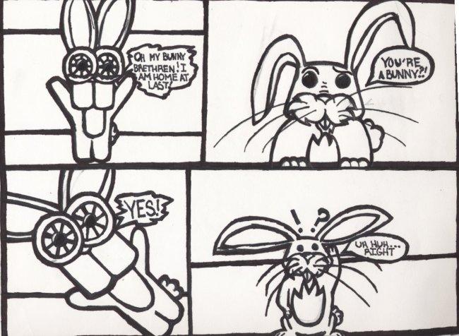 Bunnies Aren't Always Nice
