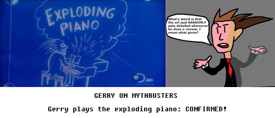 Gerry Plays The Exploding Piano On Mythbusters (by Darkpower101010)