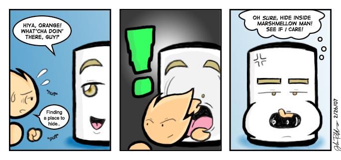 [ 03 ] Enter Double M, Marshmellow Man!