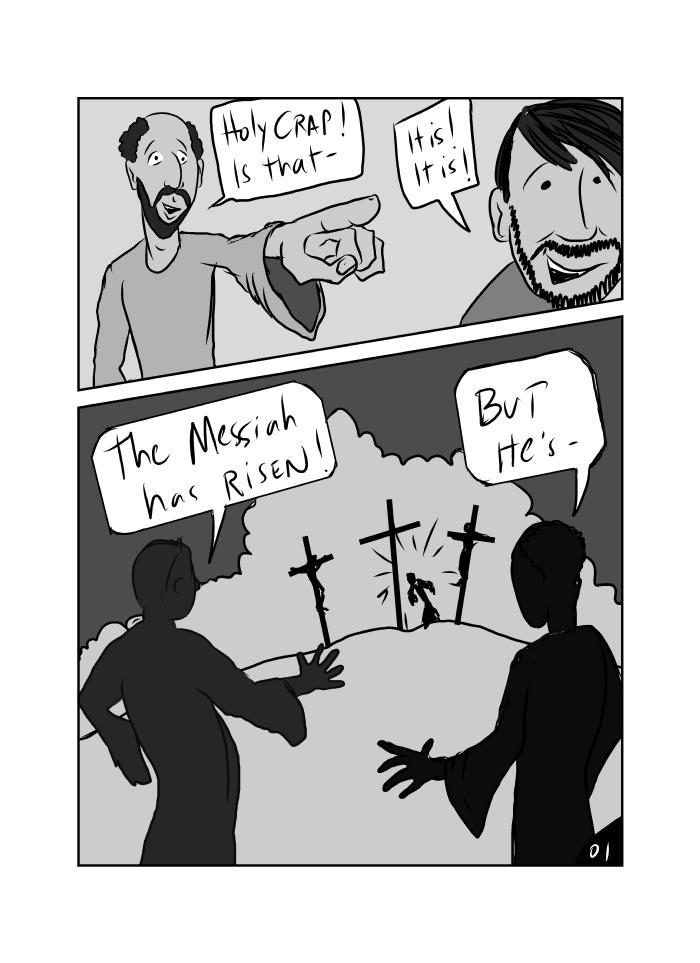 Page 2: Zombie Jesus page 1 of 2
