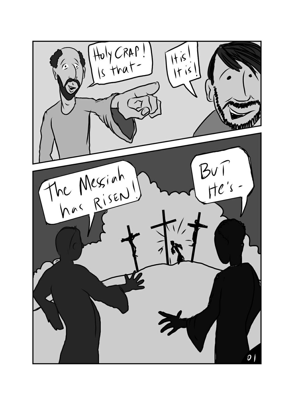 Zombie Jesus Page 1