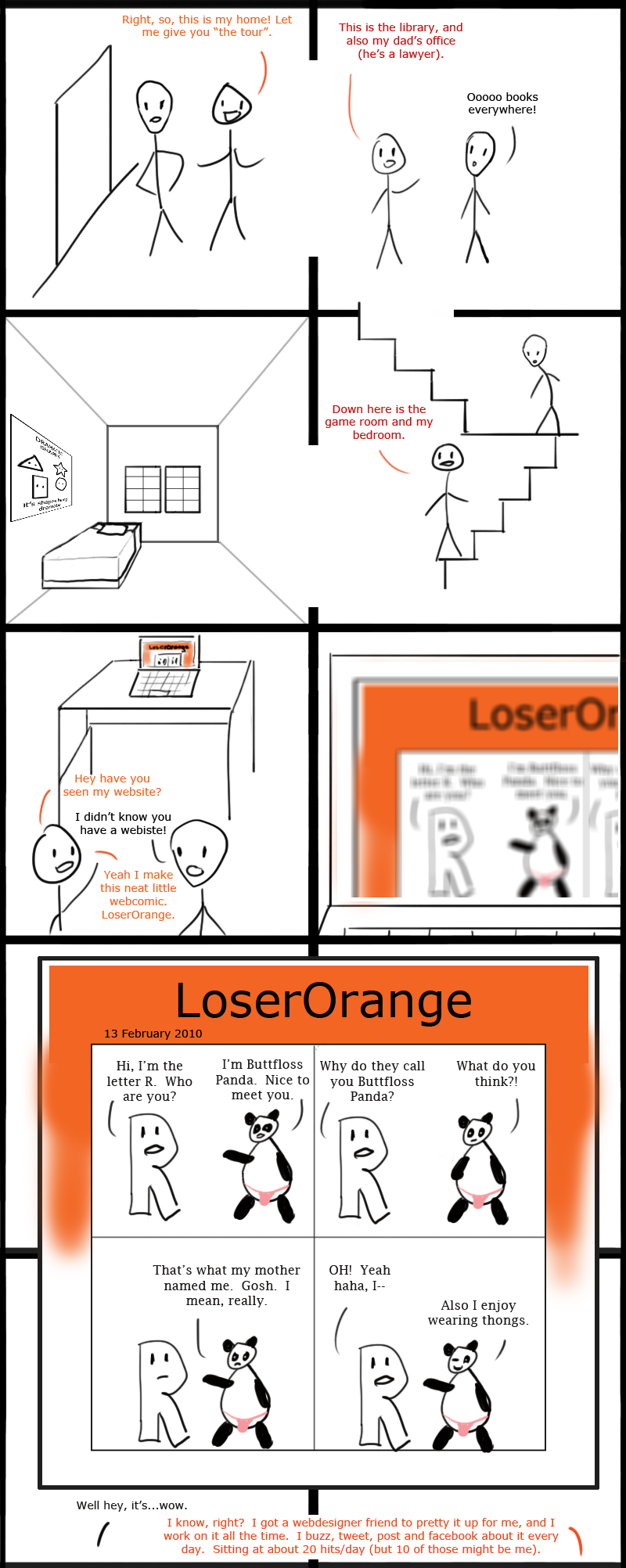 wanderblue high 2: loserorange