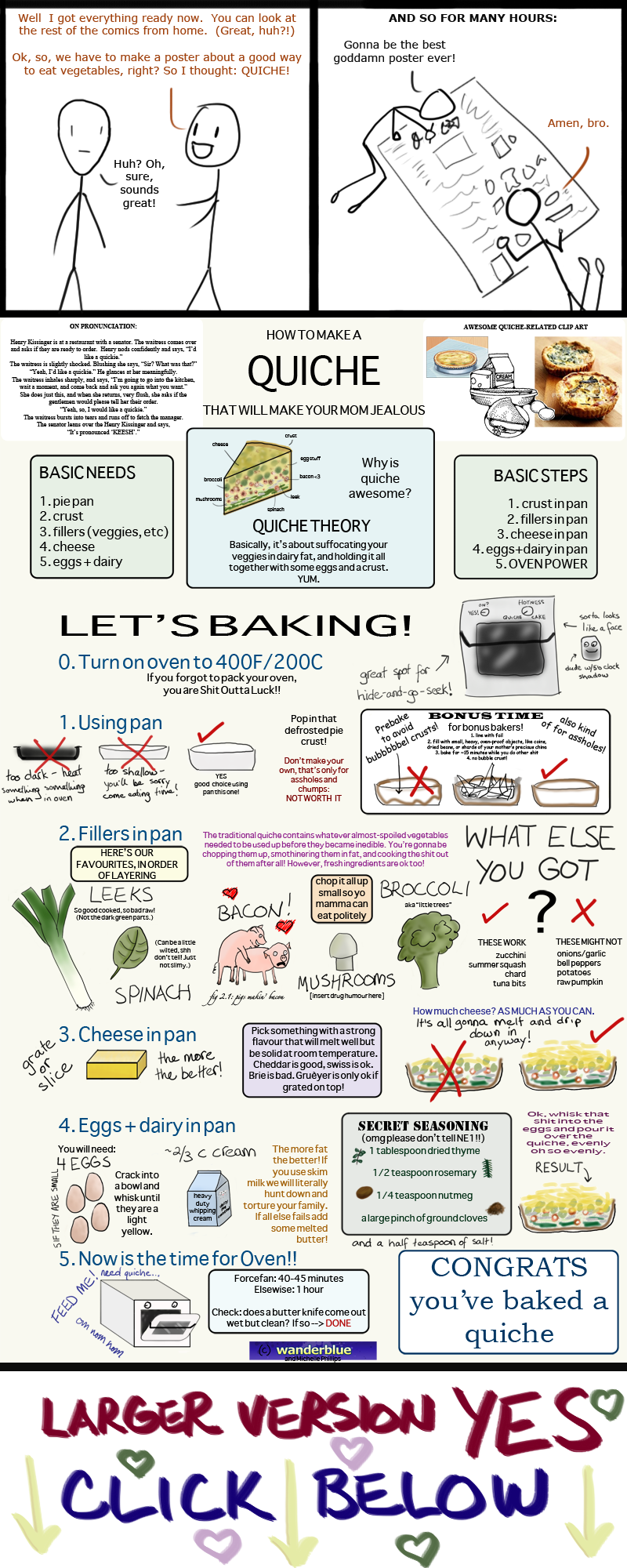 quiche poster (omg!)