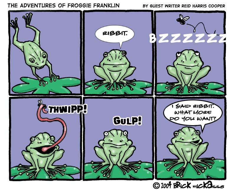 Adventures of Froggy Franklin by Reid