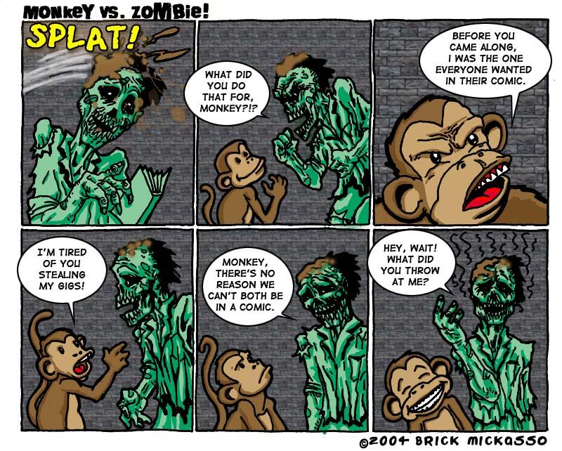 Monkey Vs. Zombie