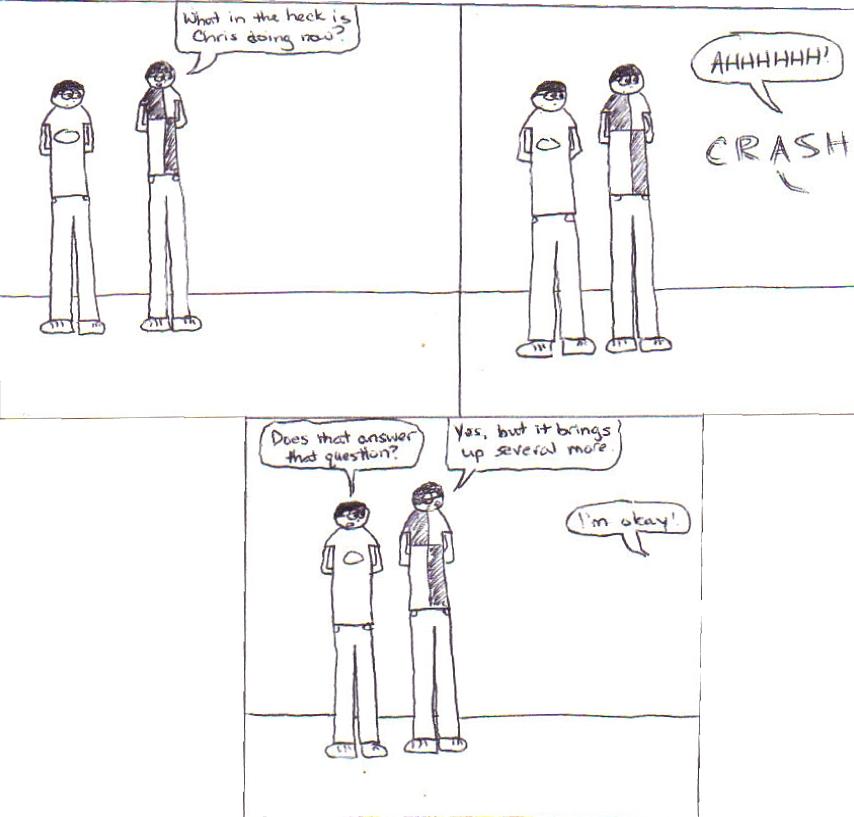 More Stupidity from Chris