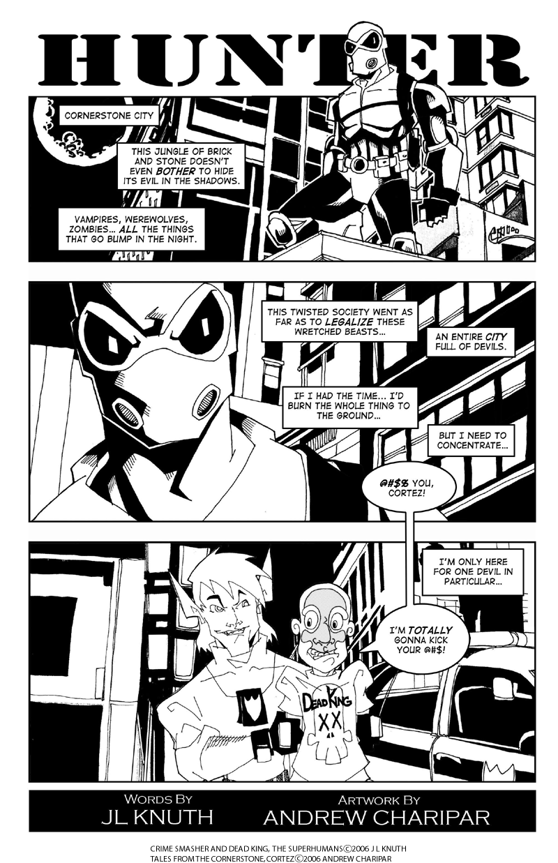 Crossover One Page One