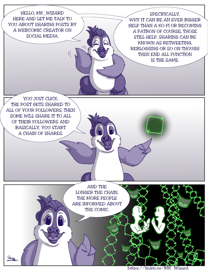 PSA for Helping Webcomics Creators Page 1