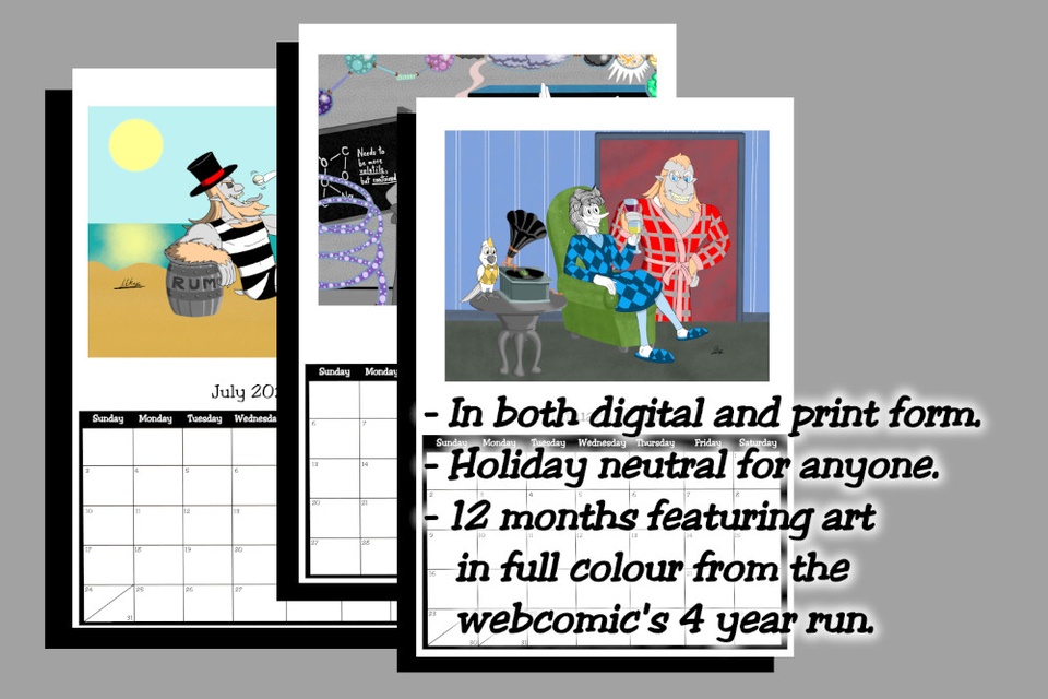 MK's Jekyll & Hyde 2022 Calendar