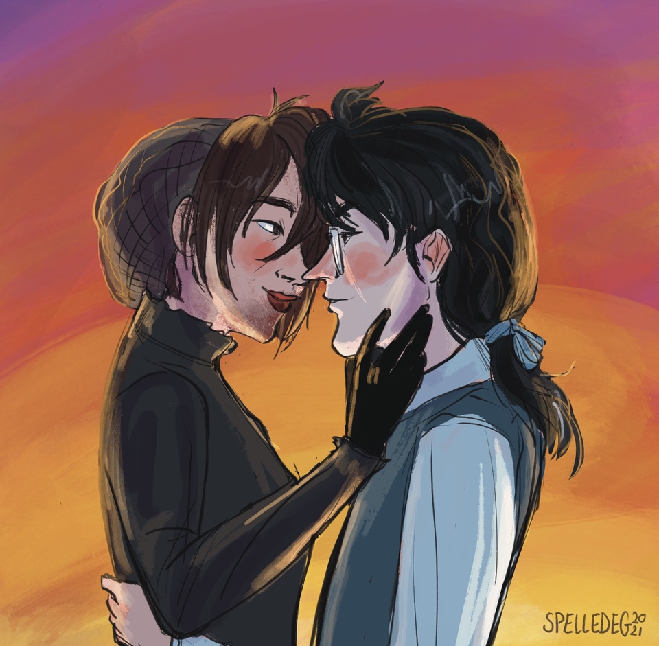 Kiss 5 of 5 by Spelledeg