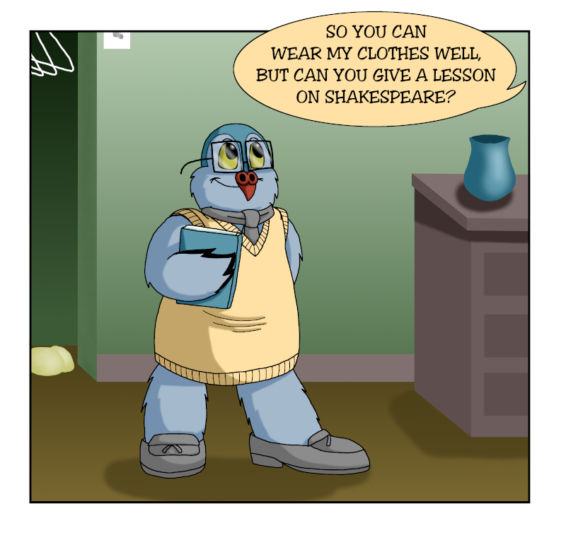 Clothes Make the Bird