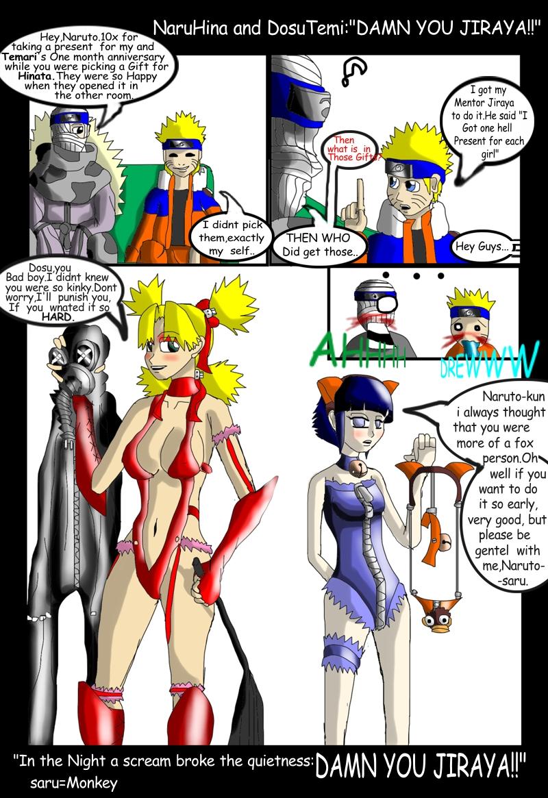 NaruHina and DosuTemi:DAMN YOU JIRAYA