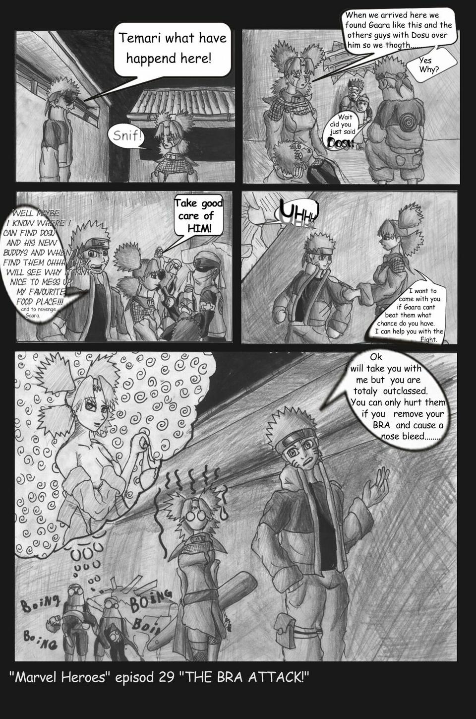 Marvel heroes ep.29"Bra Attack"