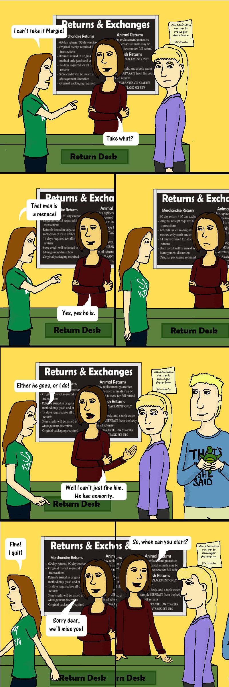 Ultimatum Schmultimatum