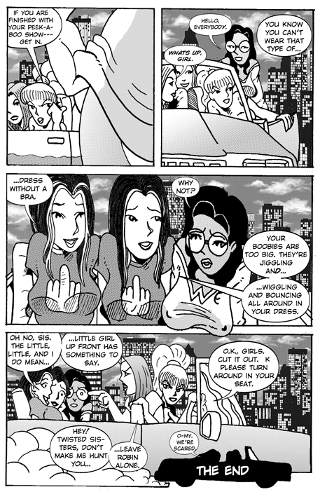 Michael McClain's BADGIRLZ book2-team page6