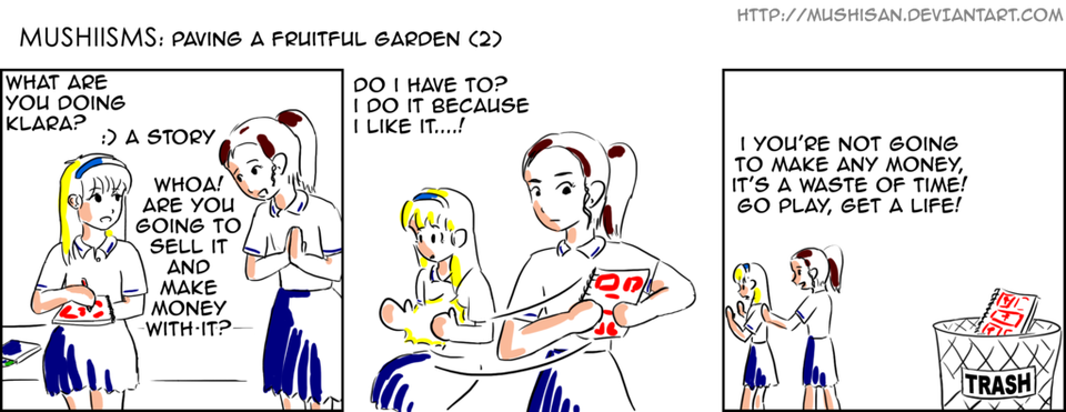 85) Paving a fruitful garden (2)