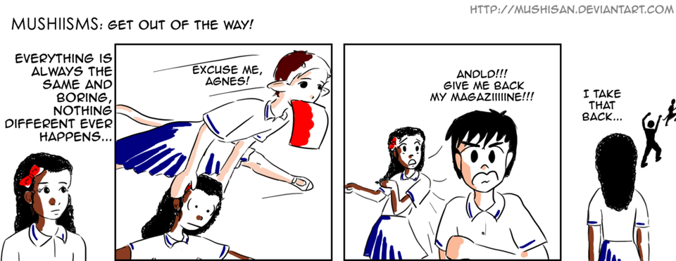 70) Get out of the way!
