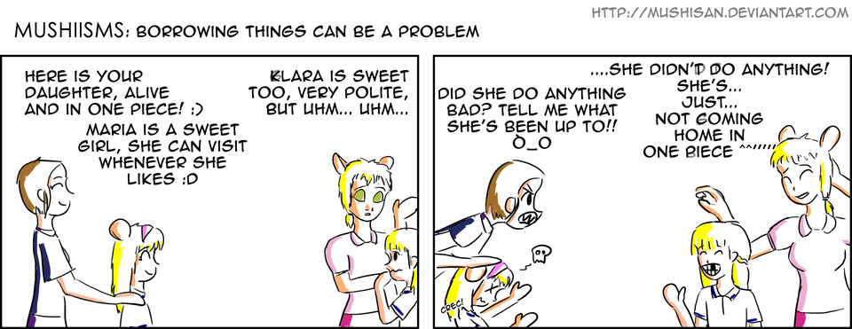 43) Borrowing things can be a problem