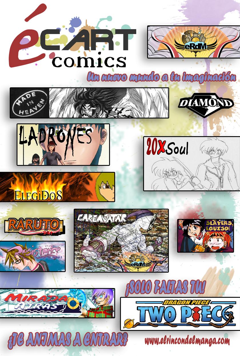 Anuncio "Ecart Comics"