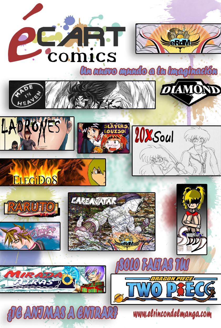 Anuncio "Ecart Comics"