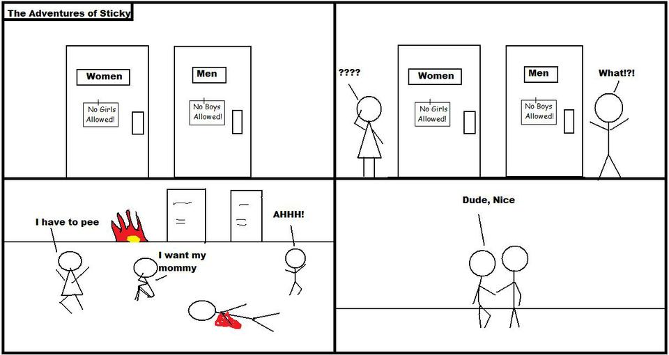 Sticky: Season 2.1 - Bathroom Terror