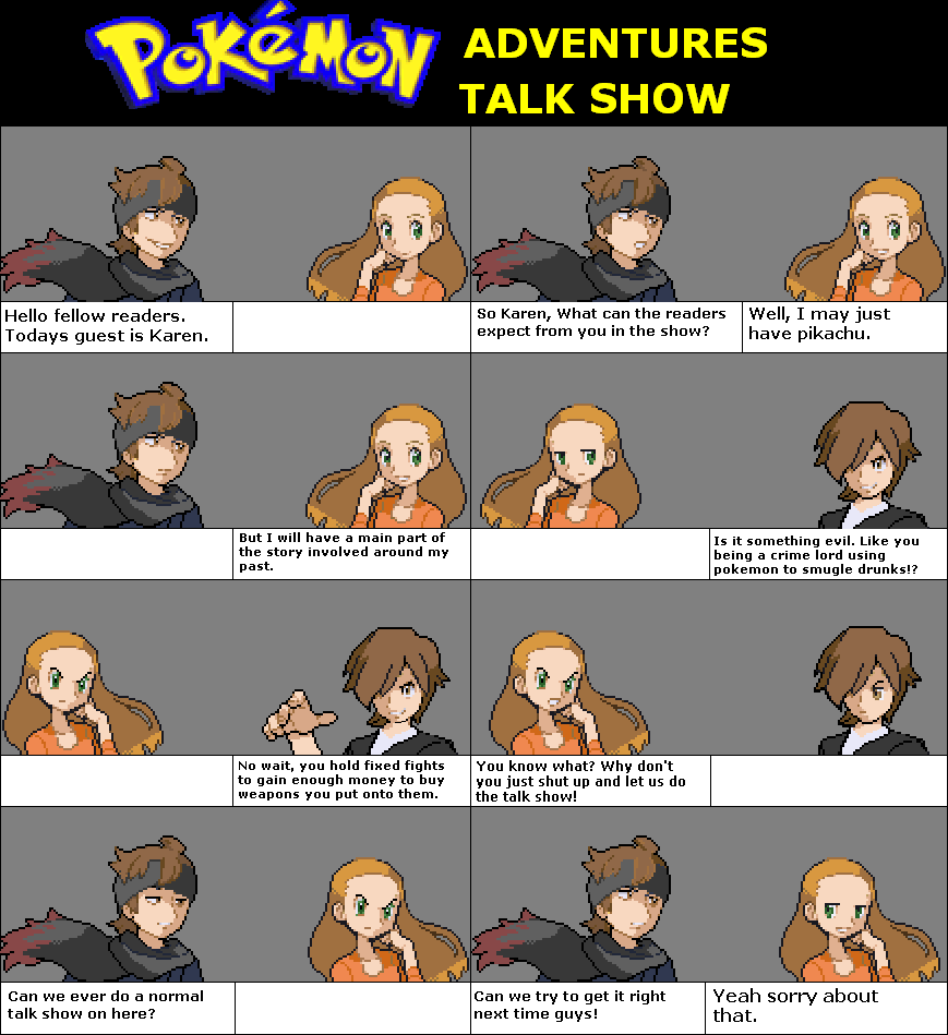 pokemon talkshow episode 2: Karen