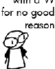 Go to 'With a W for No Good Reason' comic