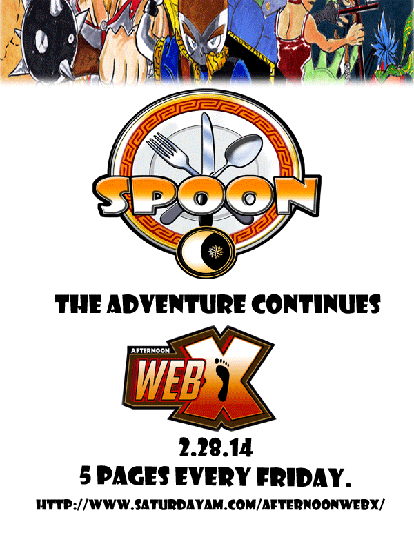 SPOON RESUMES FRIDAY ON WEBX!!