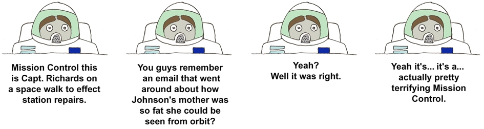 No Joke Mission Control