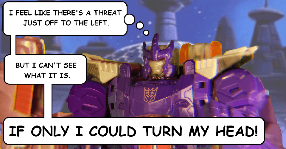 And so commences the running joke...