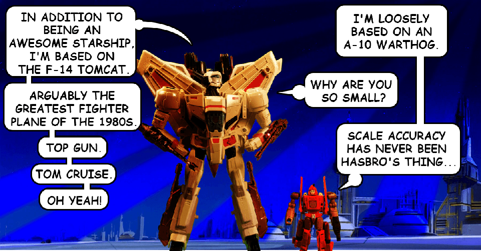 In truth, the scale thing never bothered me as a kid. Nowadays... it bugs me to no end.