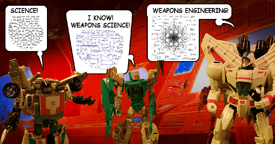 Autobot nerd squad: do not mock them. These guys are going to win the war!