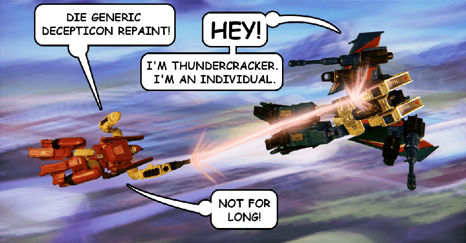 Powerglide set up the punchline!