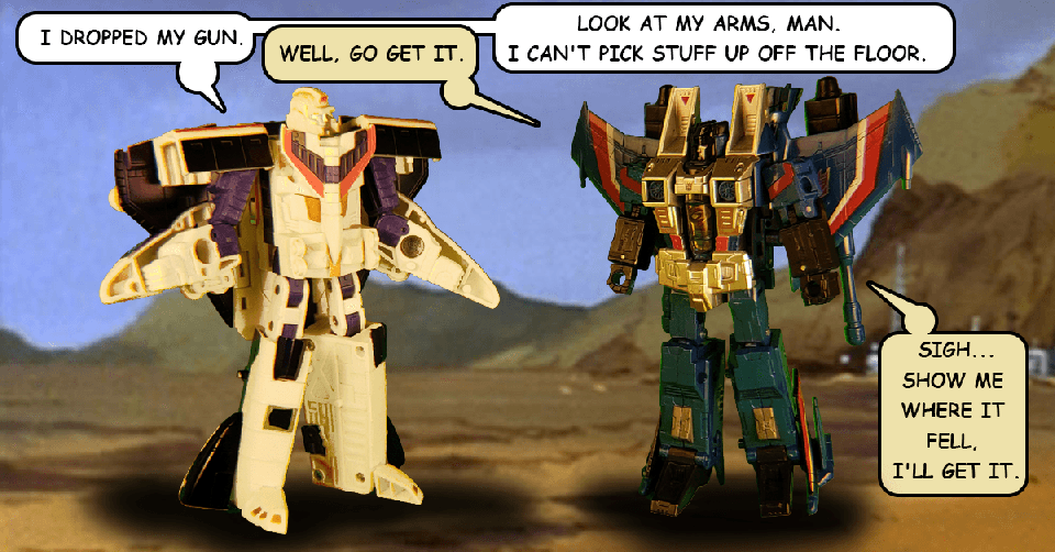 I LOVE the 2006 Classics line...  But let's be honest. In that design, Astrotrain's hand are useless. 