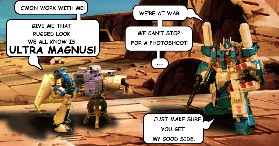 Even Ultra Magnus has his vanity...