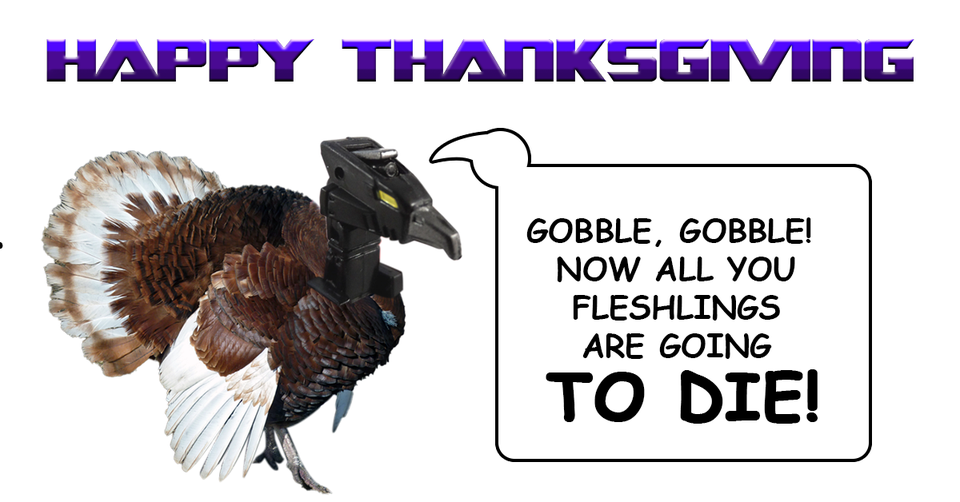 Obviously, this was created back in november: Gobble Gobble...