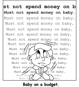 Baby on a budget