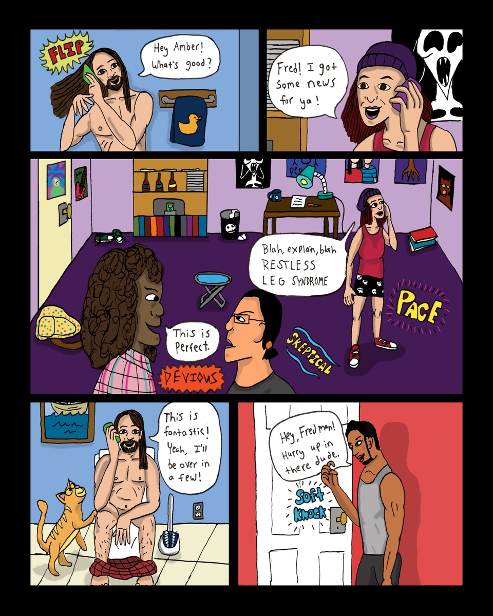 "Man Bun" Page 18