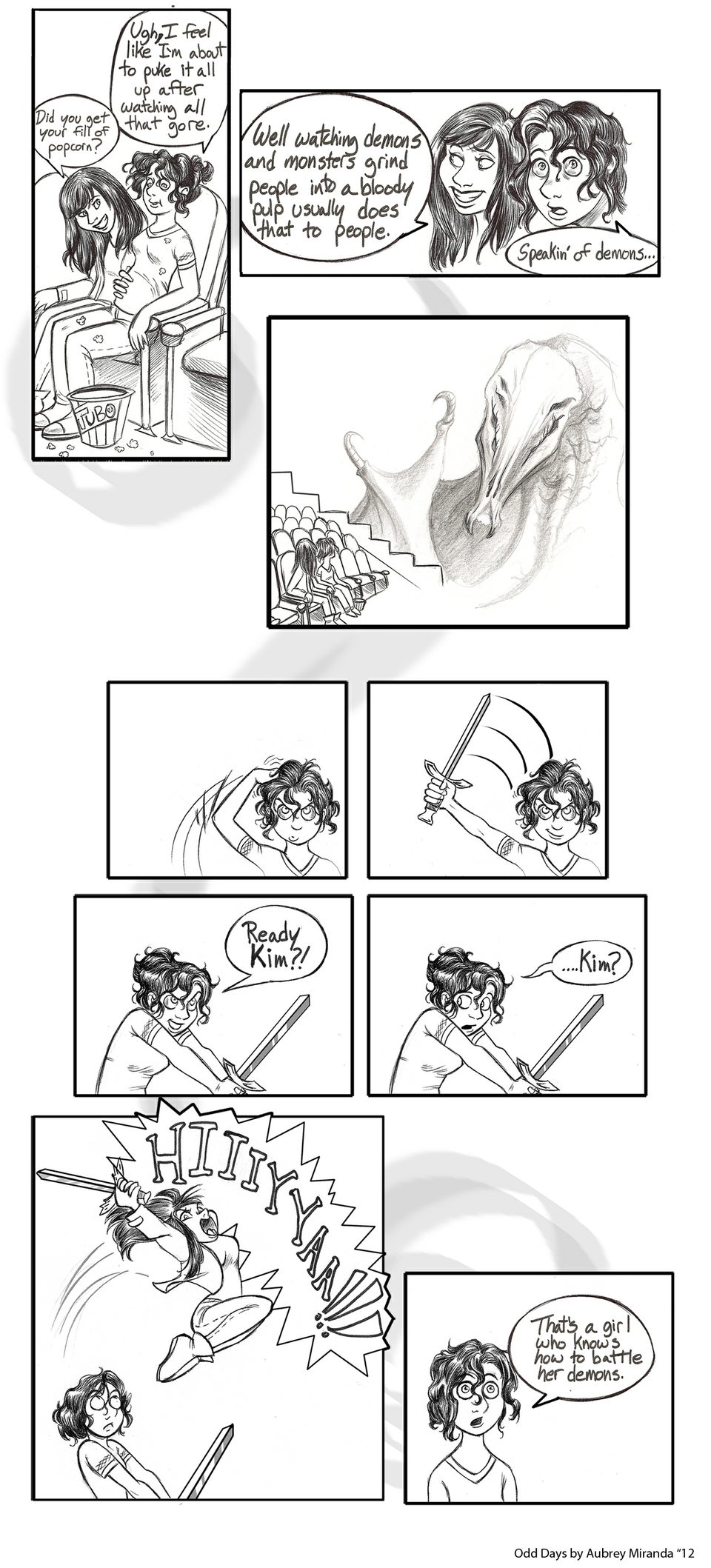 Kim fends off her Demons