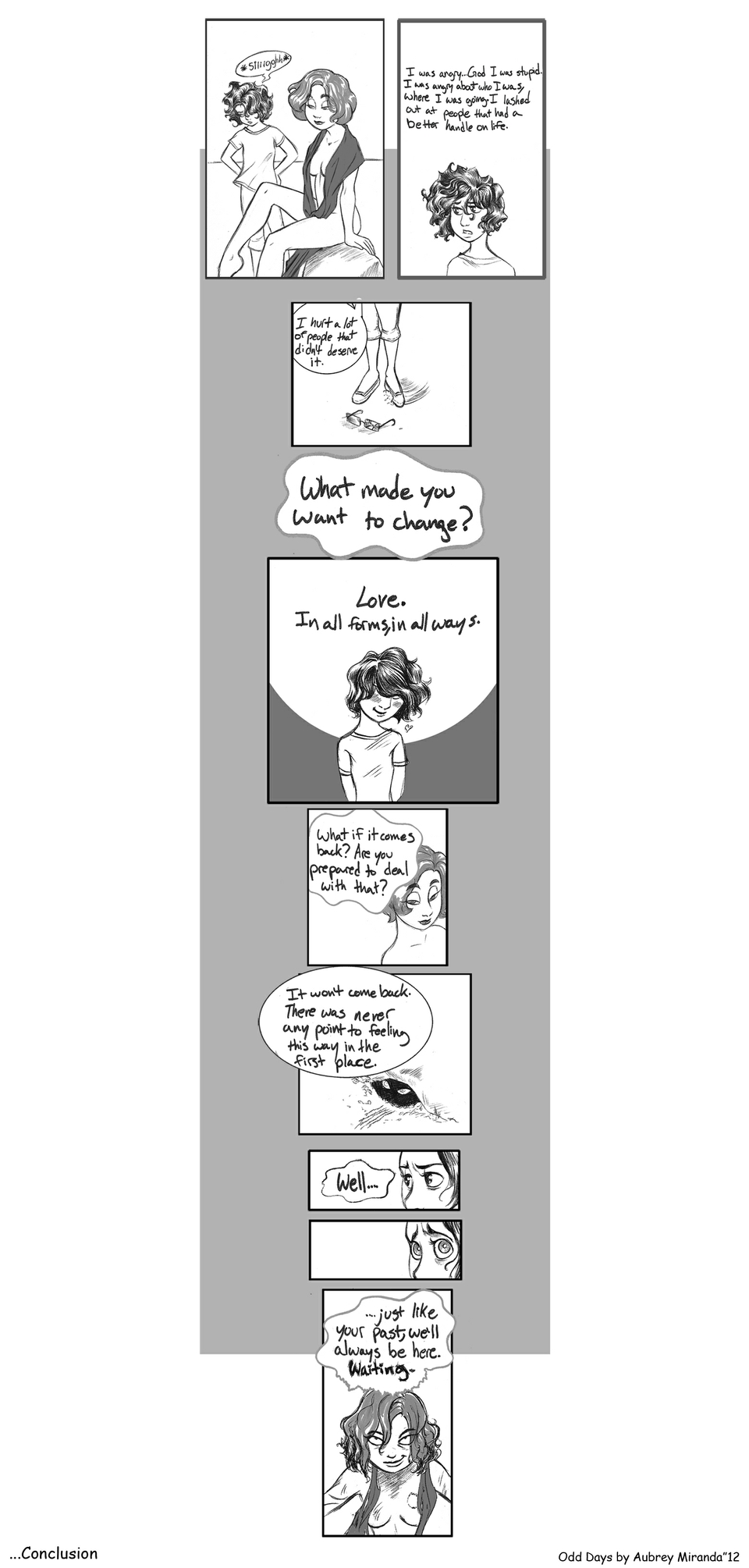 100thPage equals epiphany-Finale