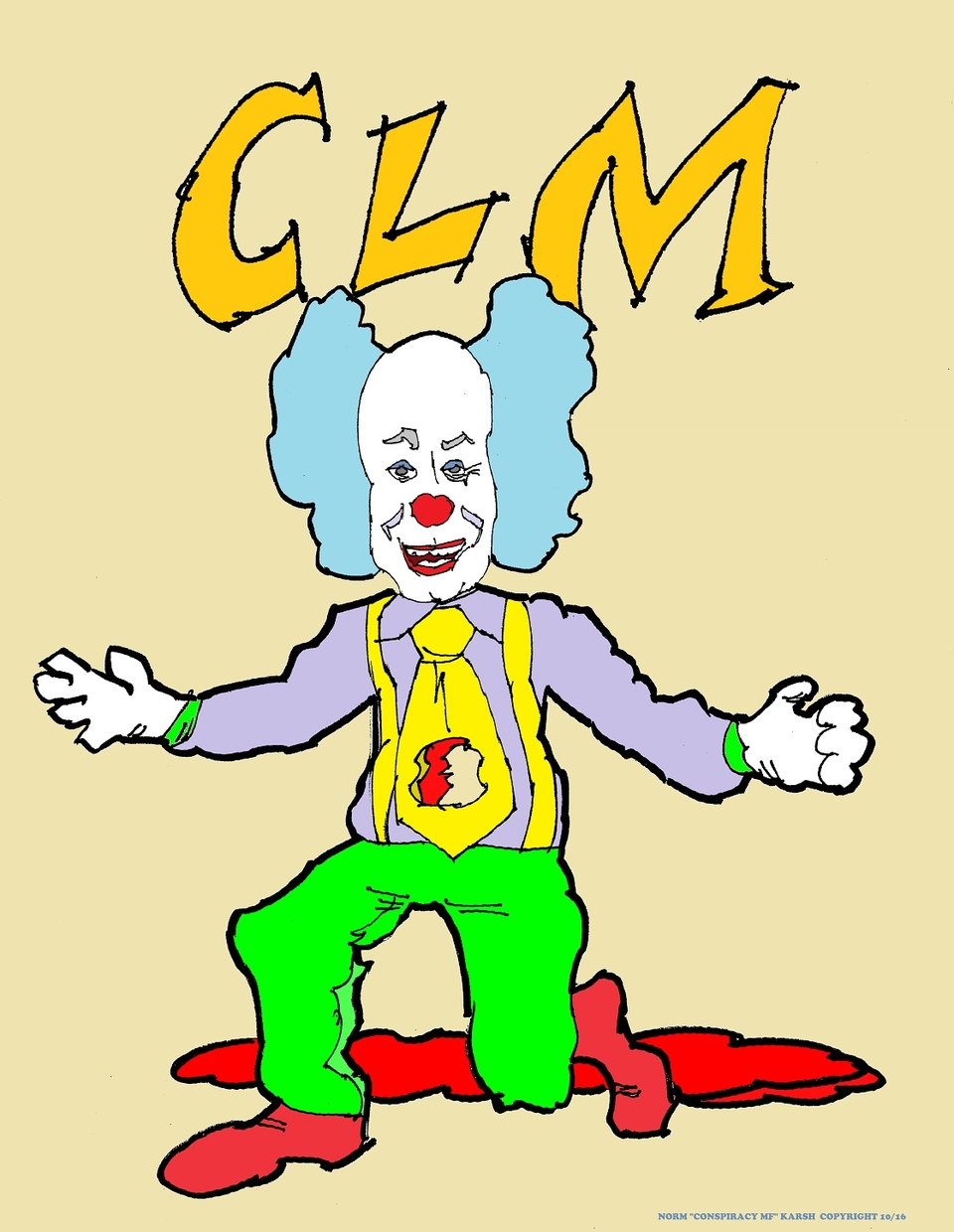 Clown Lives Matter Logo (sketchbk)