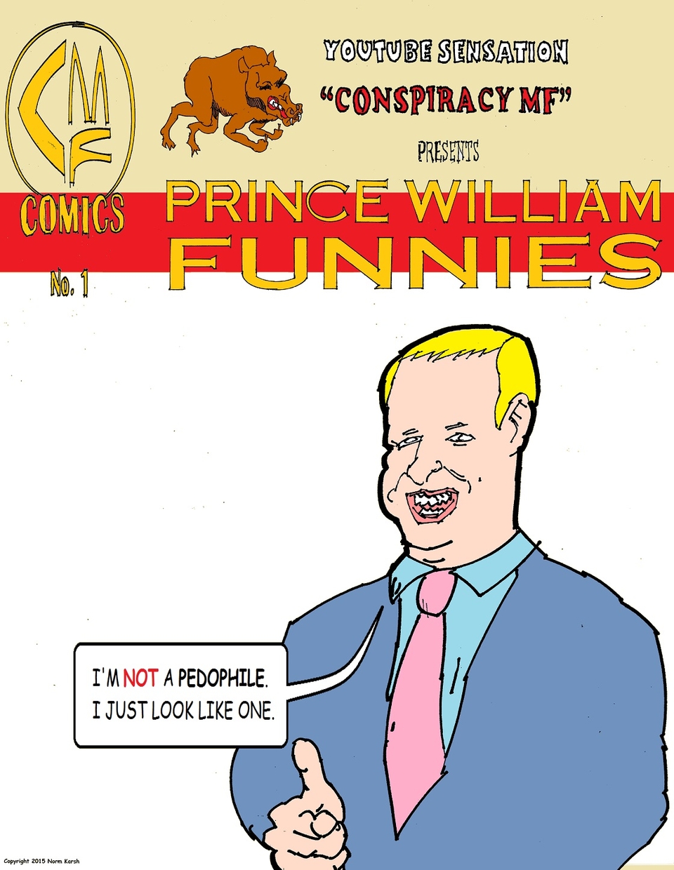 Prince William Funnies #1 